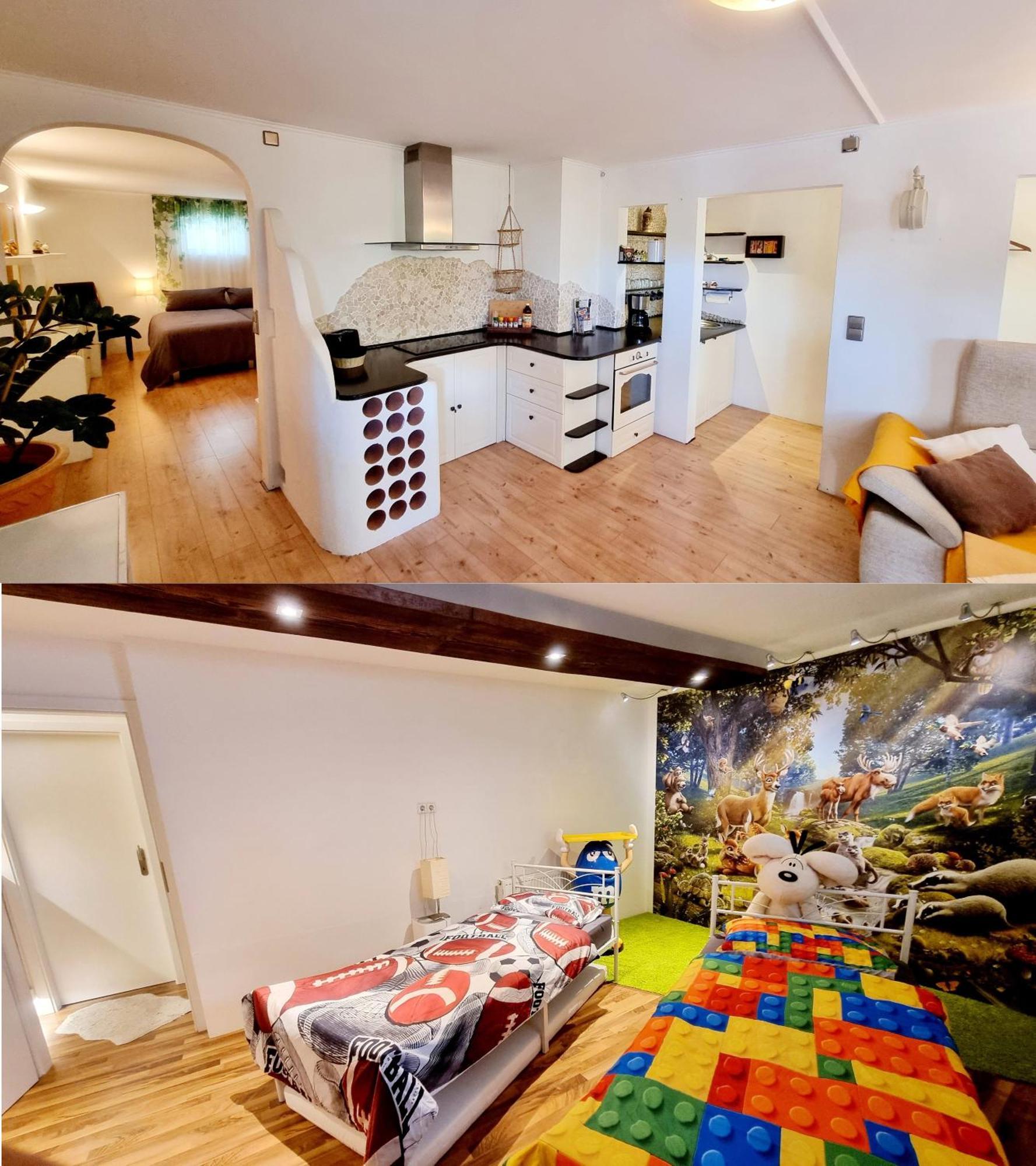 Ruheoase Am Waldrand - Auf 90Qm Sind Nicht Nur Die Eltern Und Bis Zu 5 Kinder Willkommen, Auch Hunde Und Katzen Sind Willkommen Laichingen Exterior foto